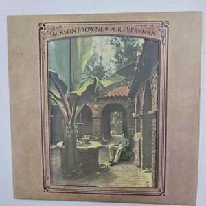 Jackson Browne For Everyman LP VG+/VG+ Classic Rock 1973 Vintage Vinyl SD 5067